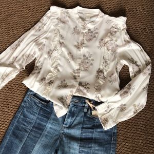 H&M ruffle top